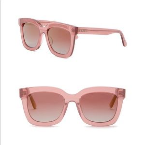 Diff Carson Sunnies in Rose